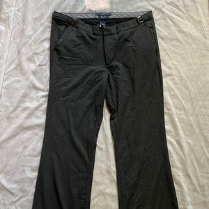 GAP Straight Flare Gray Dress Pants